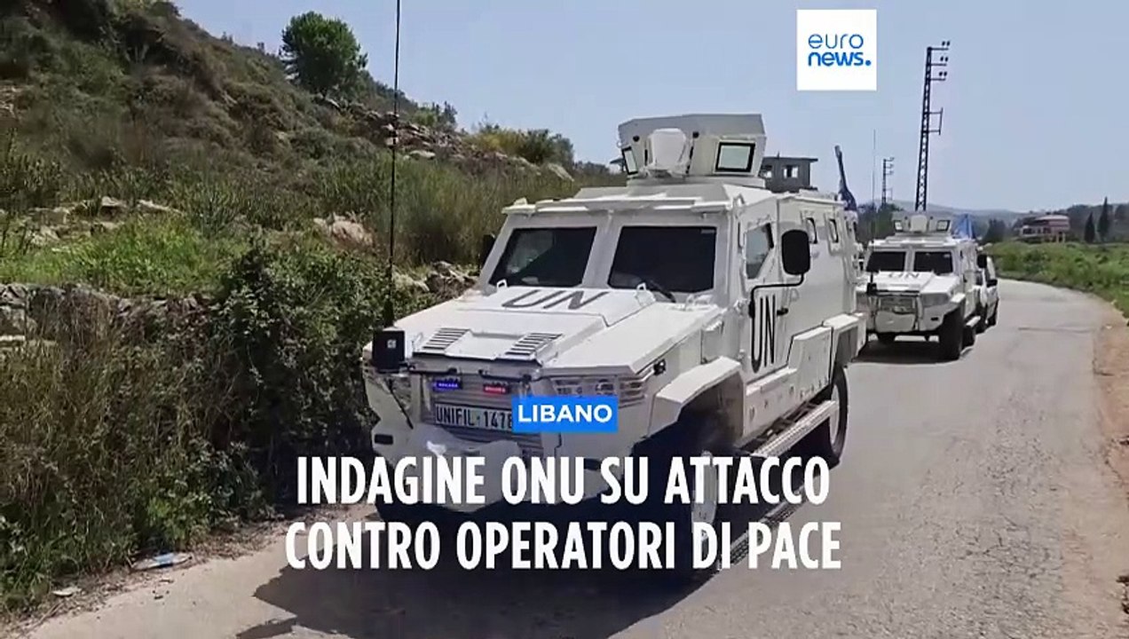 Libano: quattro feriti dopo un bombardamento, Onu avvia un'indagine