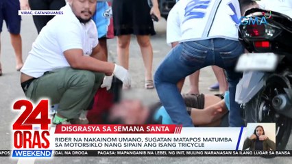 Mga disgrasya at pagkalunod sa Semana Santa | 24 Oras Weekend