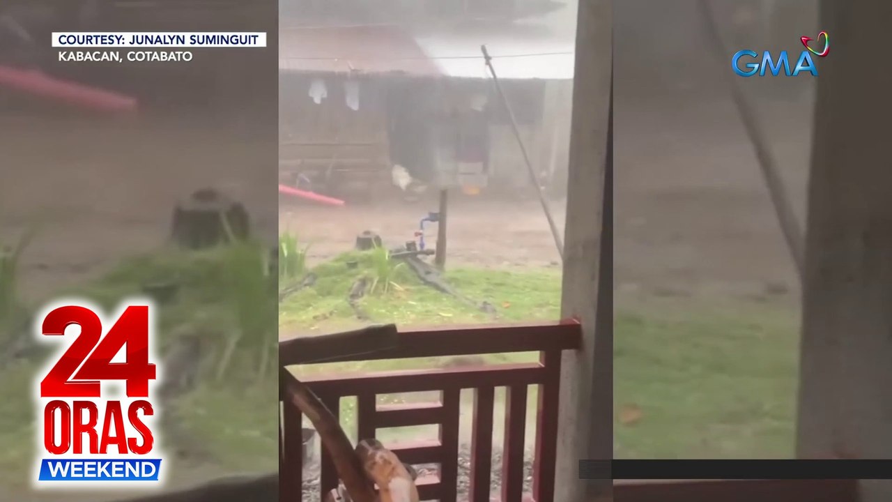 Hail storm sa Cotabato at Benguet; kakaibang we...