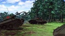 Girls und Panzer Movie Bande-annonce (EN)