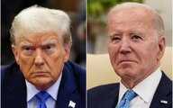 Trump relaie une image de Joe Biden ligoté et provoque un tollé