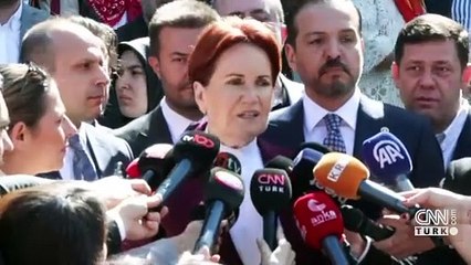 Akşener: Neye tekabül ettiğini 1 yıl sonra anlayacağız