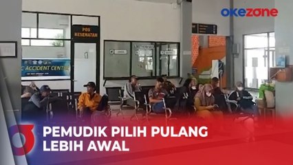 Takut Terjebak Macet, Pemudik Pilih Pulang Kampung Lebih Awal di Terminal Jatijajar