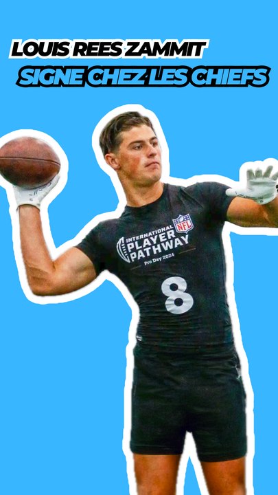 Louis Rees Zammit signe chez les Chiefs en NFL