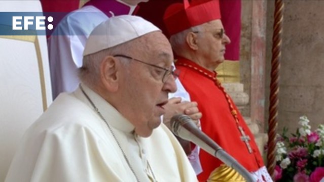 El papa alerta sobre los vientos de la guerra sobre Europa y el Mediterráneo