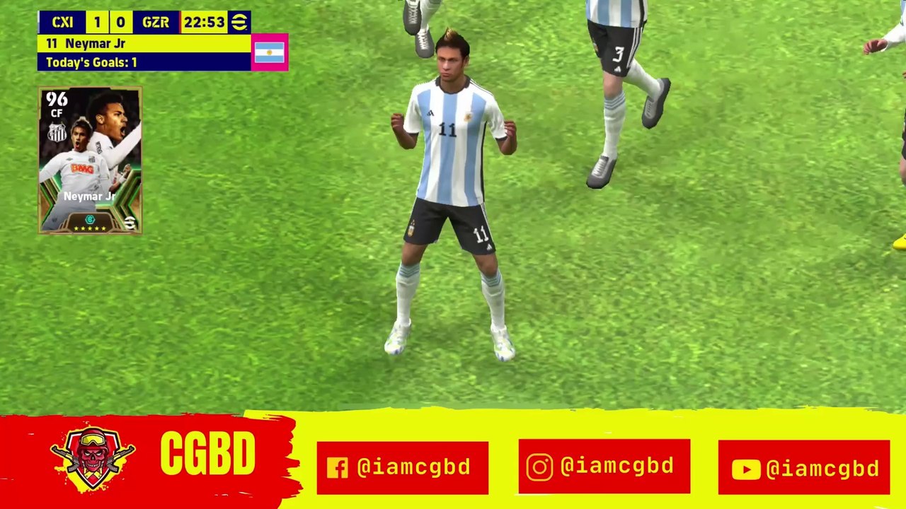 Neymar Magic! | Argentina 5-2 Guangzhou RW | Efootball PvP Event ✔