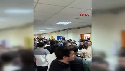 Arnavutköy'de muhtar adaylarının yakınları okul bahçesinde kavga etti