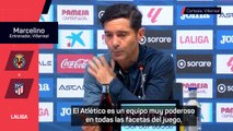 Rueda de prensa de Marcelino