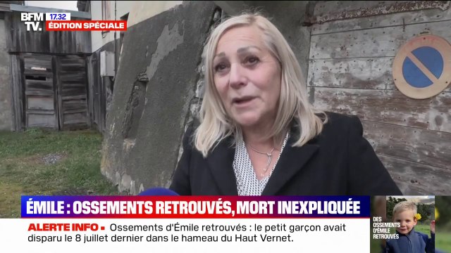 Disparition d'Émile: On est tristes, c'est dramatique réagit cette résidente du Haut-Vernet