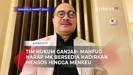 Tim Hukum Ganjar-Mahfud Harap MK Bersedia Hadirkan Mensos Risma hingga Menkeu Srimul