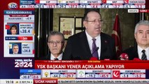 YSK Başkanı: Yayın yasağı kalktı