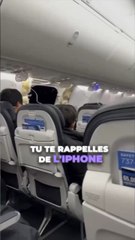 Cet iPhone est tombé d’un avion et marche toujours ✈️