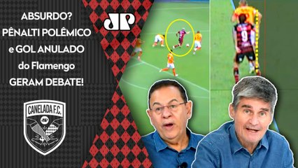 "MEU DEUS DO CÉU! O VAR..." PÊNALTI POLÊMICO e GOL ANULADO do Flamengo PROVOCAM DEBATE!
