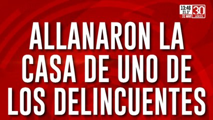 Crimen del ex combatiente: allanaron la casa de uno de los delincuentes