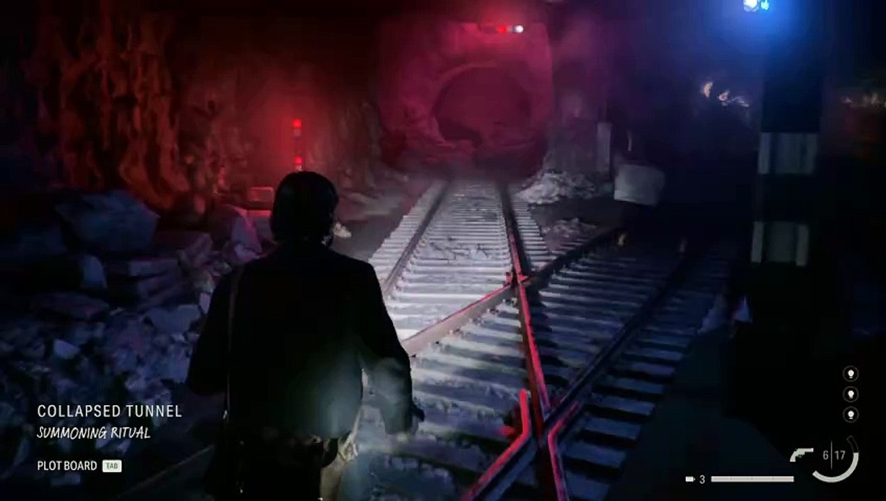 Exploring the Murder Site with the Dark Presence - Alan Wake 2 Gameplay