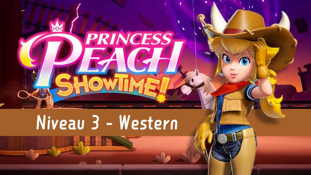 Western Niveau 3 Princess Peach Showtime : Ruban, fragments d'étincelle... Tout trouver dans Train sombre et ville condamnée