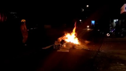 Operativos de Fuerza Pública por la quema de Judas