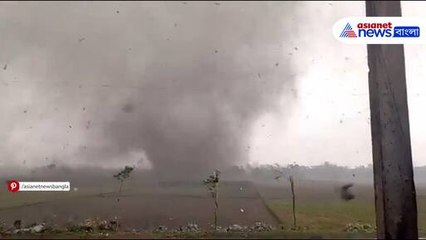 মাত্র ১৫ মিনিটের ঝড়ে পুরো লন্ডভন্ড জলপাইগুড়ির বিস্তীর্ণ এলাকা