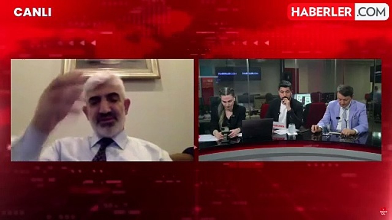 Ünlü anketçi İhsan Aktaş da şaşkın! Haberler.com canlı yayınında kızaran haritayı sorduk