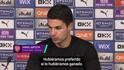 Arteta: "Nuestro reto es ser mejor que el City"