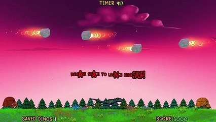 Dino Comet Crunch!-Alien Saviors
