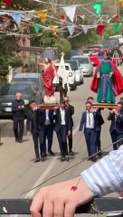 San Gregorio d'Ippona, brividi all'Affruntata: cade un portatore