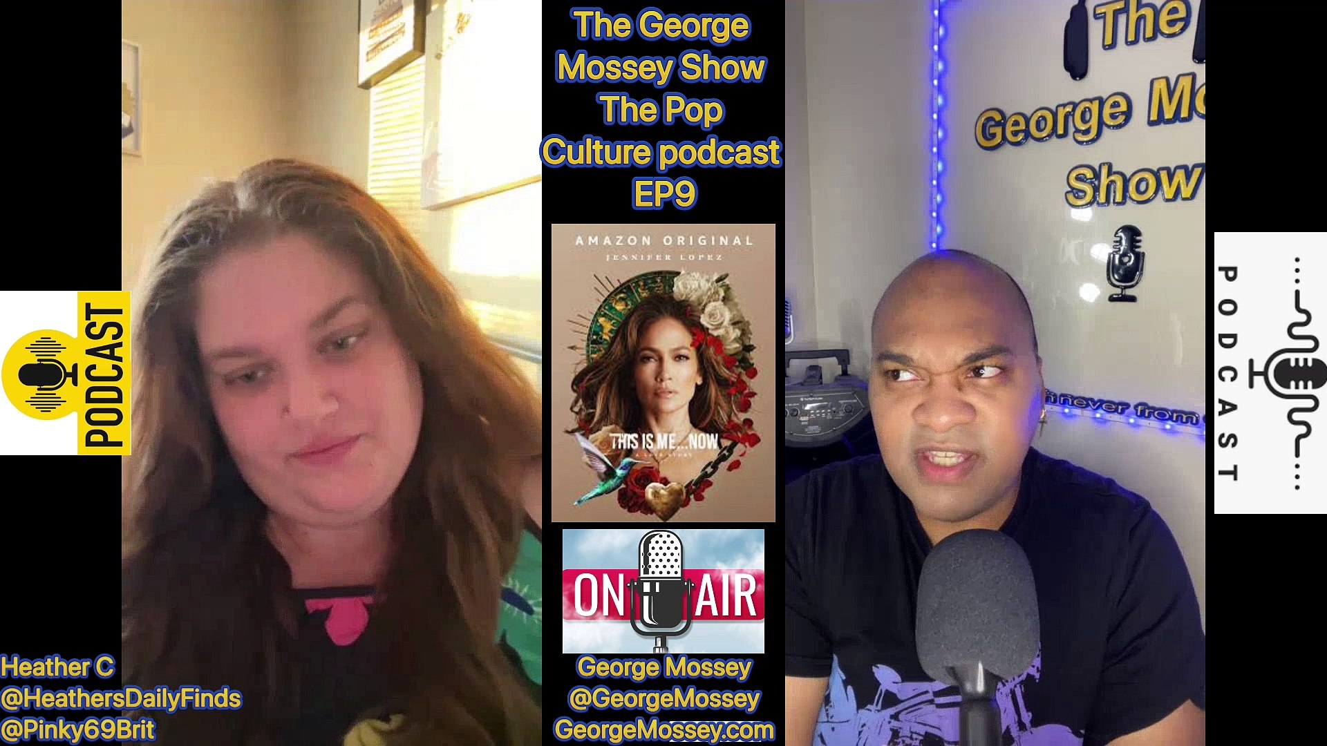 ⁣The George Mossey Show: The Pop Culture Podcast EP8 Chost Heather C #thegeorgemosseyshow #popculture