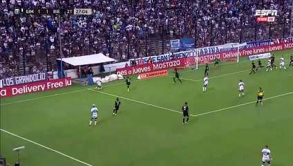 Gimnasia 2 - 1 Deportivo Riestra | Con un cabezazo, Eric Ramírez le devolvió la ventaja al Lobo