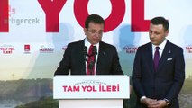 İmamoğlu, CHP'nin kazandığı 11 yeni ilçeyi saydı