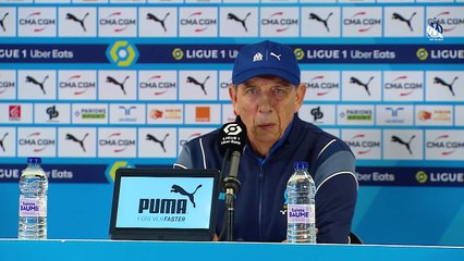 OM 0-2 PSG : La réaction de Jean-Louis Gasset