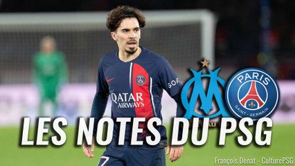 OM/PSG (0-2) : les notes des Parisiens