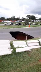 Cratera no Setor Policial Sul