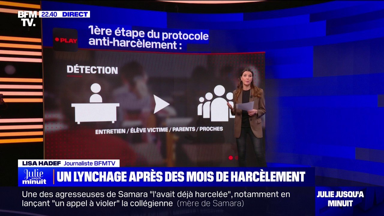 LES ÉCLAIREURS - En quoi consiste le protocole anti-harcèlement à l'école?