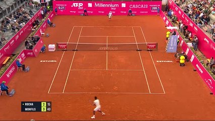 Estoril - Monfils au deuxième tour après un gros combat