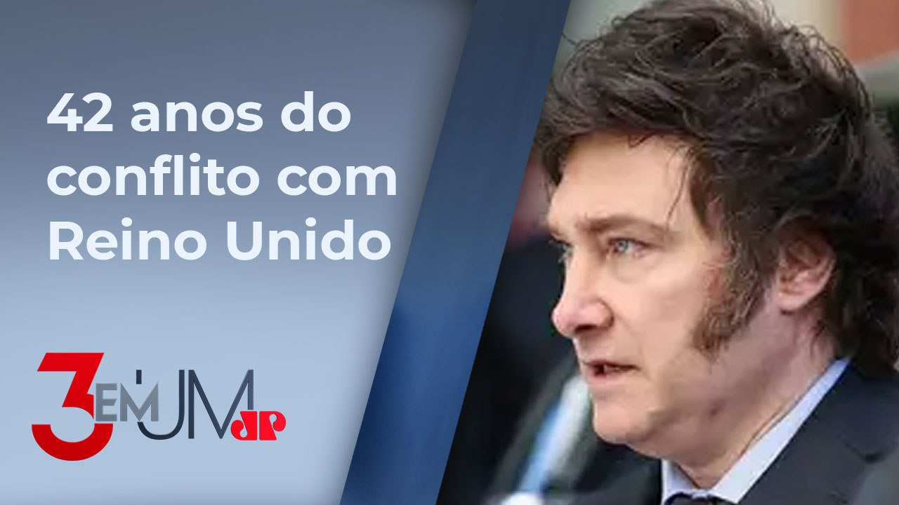 Milei reivindica soberania sobre Ilhas Malvinas