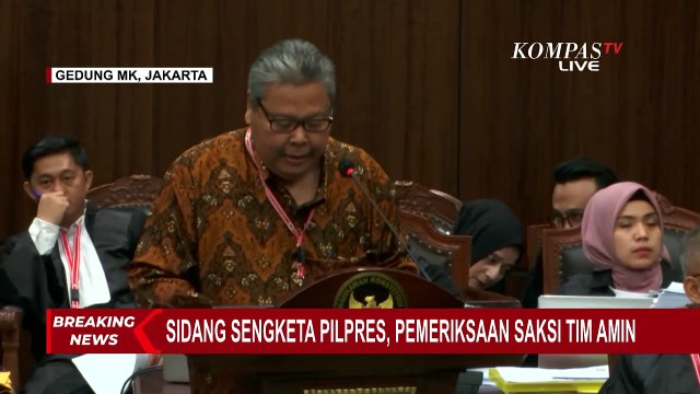 Sidang Dimulai, Tim AMIN Hadirkan Ahli Guna Buktikan Dugaan Sengketa Pilpres 2024