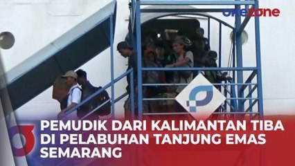 Hari Ini Pemudik dari Kalimantan Tiba Lebih Awal di Pelabuhan Tanjung Emas Semarang