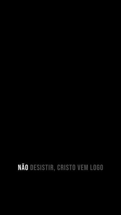 Não desista