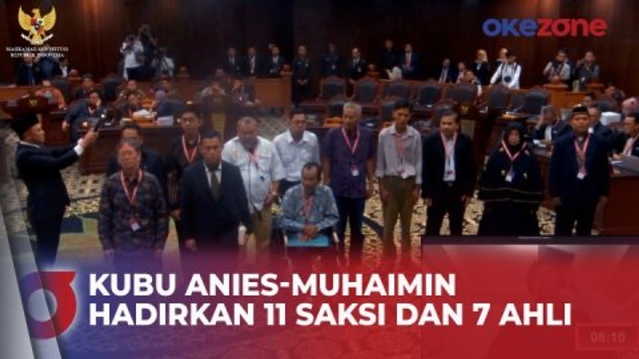 Timnas Anies-Muhaimin Bawa 7 Ahli dan 11 Saksi ke Sidang Sengketa Pilpres di MK