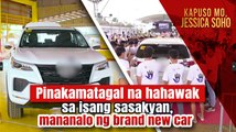 Pinakamatagal na hahawak sa isang sasakyan, mananalo ng brand new car! | Kapuso Mo, Jessica Soho
