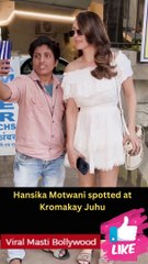 Hansika Motwani spotted at Kromakay Juhu