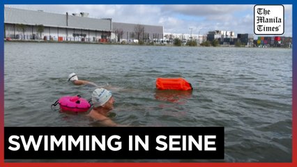 Open water pioneers making a splash in Paris' canals