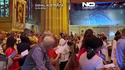 شاهد: احتفالات بعيد الفصح وقيامة المسيح في الفلبين وأستراليا وباكستان