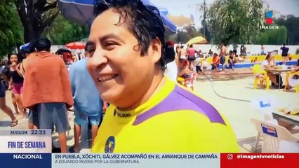 Capitalinos se divirtieron en el balneario ‘Elba’ en la CDMX