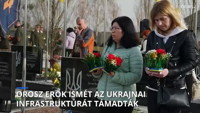 Orosz erők ismét az ukrajnai infrastruktúrát támadták