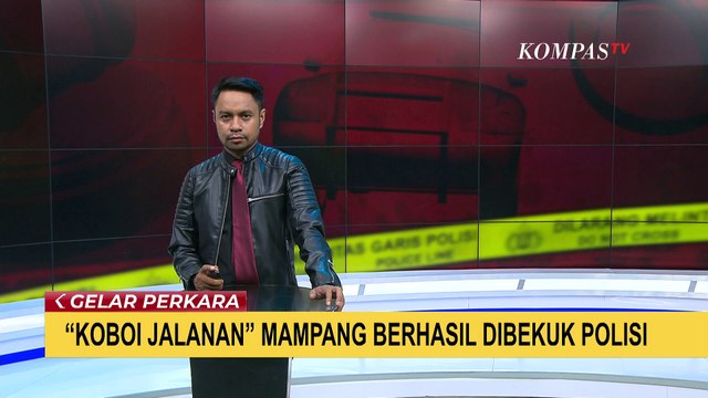 Todong Pistol ke Sesama Pengendara, 'Koboi Jalanan' Mampang Berhasil Dibekuk Polisi