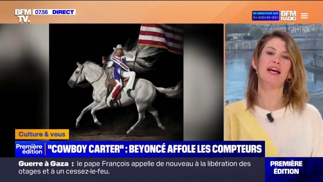 Avec son nouvel album aux accents country Cowboy Carter , Beyoncé affole déjà les compteurs