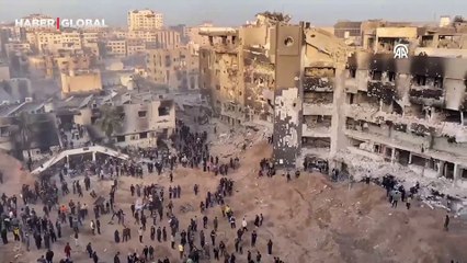 İsrail ordusu, Şifa Hastanesi'ni tamamen yıkarak çekildi: Sokaklarda onlarca ölü var!