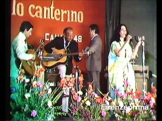 Irma Carlon, Aldo e Alberto Bettini  Cielito lindo.  live. Canale 48 21 06 1977