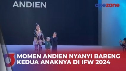 Andien Aisyah Tampil Stylish dengan Outfit Ondel-Ondel Bersama Kedua Anaknya di IFW 2024 🎉